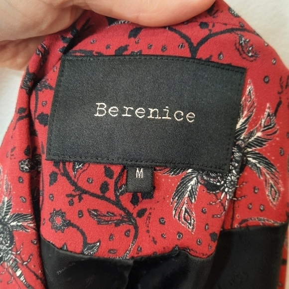 Anthropologie Berenice Piped Floral Blazer  M 🦂 - Picture 6 of 9